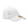 Fitted cap (Full Cap) - mod. 4088:M/L, White, Cotton